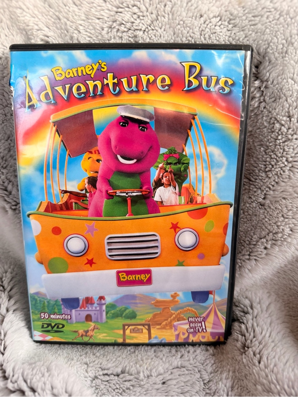 Barneys New York Barney Adventure Bus DVD - Purple & Orange